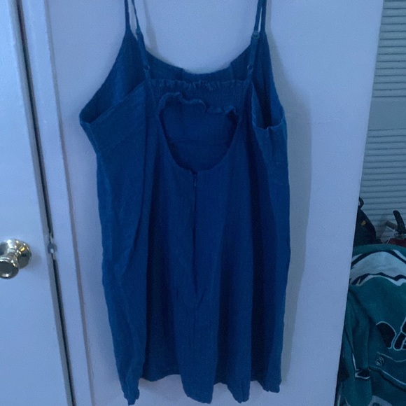 Wild Fable Blue Mini Dress Size XL - Picture 4 of 4